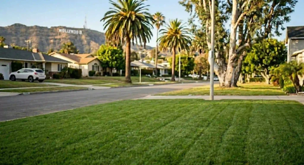 clean, leveled yard ready for landscaping