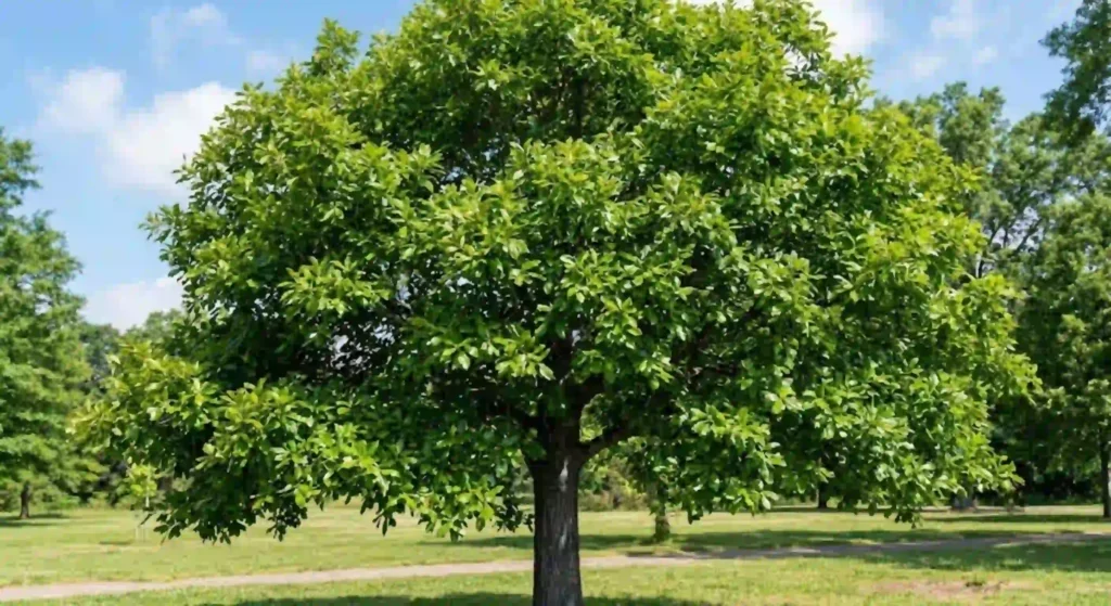 healthy Laurel Oak tree